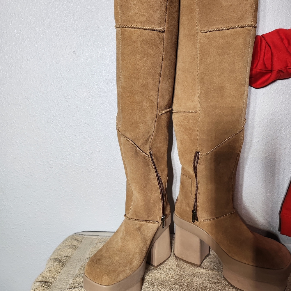 UGG Over the Knee Tan Boots